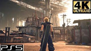 FINAL FANTASY VII REMAKE (PS5) Gameplay 4K HDR Ultra HD Graphic Mode - No Commentary