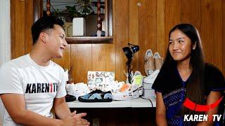 Karen1TV- Interview 16 Year Old Karen Girl Start Her Own Shoes Design Business In USA With Boe Yaza