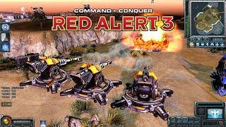 Red Alert 3 Corona MOD New Version Extension MODE Allies | Powerful BIG CANNON!