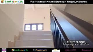 Brand New House for Sale at Ballapana, Divulapitiya.