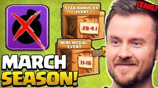 EVERY NEW Event and Next Update in March (Clash of Clans)