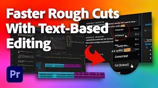 Text-Based Editing Powered by AI in Adobe Premiere Pro NOW LIVE! | Adobe Video