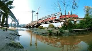 CP Rail 360 VR Train video at Patullo Aug 21 2023