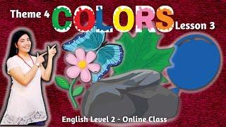 DESCRIBING THINGS BY THEIR COLORS l English Lesson l Teacher Grace