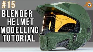 Blender - EP15 | Master Chief Helmet Modelling Tutorial
