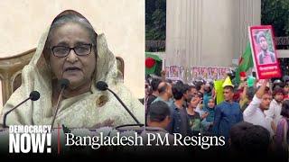 Uprising in Bangladesh: Student Protests Force Prime Minister to Resign & Flee to India, 100s Killed