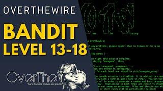 OverTheWire Bandit Walkthrough - Level 13 - 18