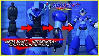 MEGA MAN X KOTOBUKIYA STOP MOTION BUILDING REVIEW / ロックマン×コトブキヤ ストップモーションビル