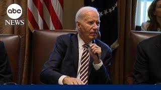 Biden holds cabinet meeting to discuss administration priorities