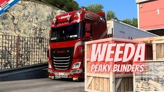 ets 2 DAF WEEDA PEAKY BLINDERS skin from EvBmodding krone company container trailers D.T.M