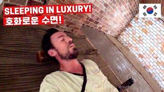 I Slept At A LUXURY Spa In Korea  (Bike Touring Korea #20)