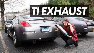 350z Tomei Titanium Exhaust Install