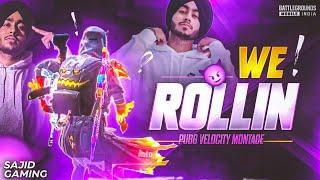 We Rollin [60fps]  Pubg Velocity Montage | Sajid Gaming