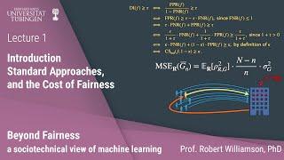 Introduction, Standard Approaches, and the Cost of Fairness