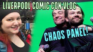 Nightmare Travel and Chaotic Panels | Liverpool Comic Con Vlog