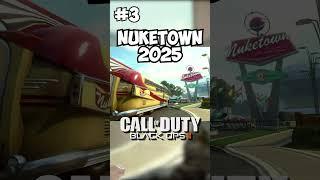 TOP 5 NUKETOWNS IN COD HISTORY! | Call of Duty Shorts