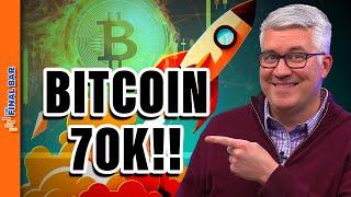 Bitcoin Blasts ABOVE 70K!