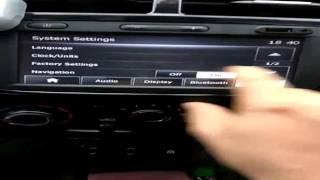 Renault kwid : how to reset media nav . If gives any problems