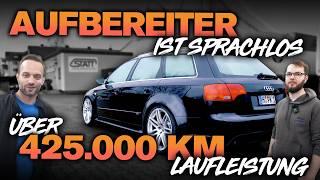 425000 KM Audi RS4 B7 - LACKIEREN oder POLIEREN? Der PROFI muss ran!