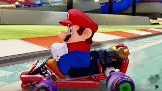 Mario Kart 8 Deluxe - Mushroom Cup 200cc (Mario Gameplay)