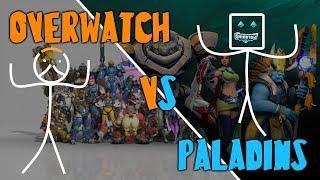 Why I switched from Overwatch to Paladins - TOP 6 REASONS!