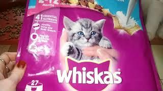 Whiskas kitten food review | Whiskas 2-12 months food |kitten food review(WHISKAS)