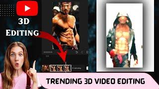 TRENDING INSTAGRAM 3D VIDEO EDITING || CAPCUT APP TUTORIAL || SRK 3D EDITING STATUS