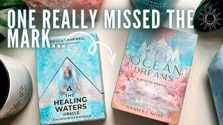 Healing Waters vs Ocean Dreams Oracle  Honest Review