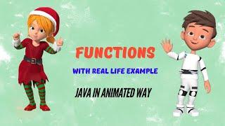 Functions in Java in animated way