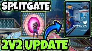 Splitgate: RANKED 2V2 IS HERE.. All Ranks & Rank System Explained! (Splitgate 2021)