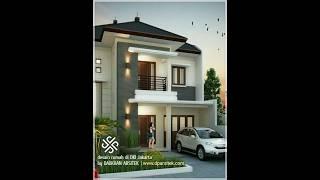 Desain Rumah di Kalibata Jakarta #desainrumah #gambarrumahminimalis #arsitek #dparsitek