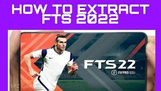 How to extract FTS 2022 using Zarchiver