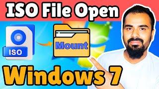 How to Open ISO Image File in Windows 7? ISO Image File Open Kaise Kare 32bit ot 64bit PC