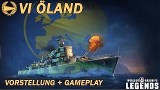ÖLAND - Vorstellung und erstes Gameplay - World of Warships Legends
