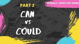 Can vs Could | Similarity | Differences | Modal Verbs | Examples | Exercise