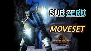 Mortal Kombat Shaolin Monks: Sub Zero Moveset Showcase