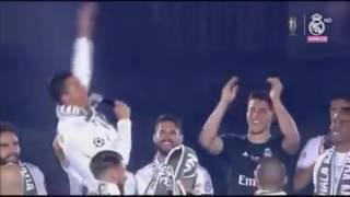 Ronaldo song and dance ( Hasi Hasi ) HALA Madrid - Cristiano Ronaldo CR7 Uefa champions league 2016