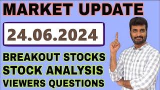 24.06.2024 Share Market Update| Stock Analysis, Results, Dividends and Important Data |MMM|TAMIL
