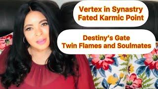 Vertex in Synastry Fated Karmic Point, Destiny’s Gate. Twin flames and Soulmate Link.