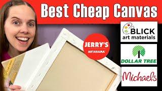 Best Cheap Canvas for Painting - Brand Comparison