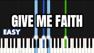 Elevation Worship - Give Me Faith | EASY PIANO TUTORIAL by Synthly