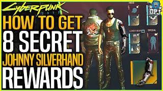Cyberpunk 2077: How To Get 8 SECRET Johnny Silverhand Rewards & Hidden Achievement / Trophy - Guide