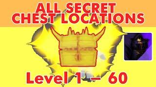 All Secret Chests (Lv 1 - 60) [ RPG CHAMPIONS ]