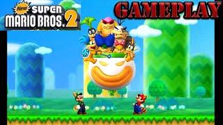 New Super Mario Bros 2, Intro, 3DS gameplay