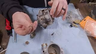 Detailed Rebuild of the S&S Super E & G Carburetor.