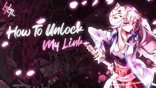 HOW TO UNLOCK MY LINK  SILENT GFX