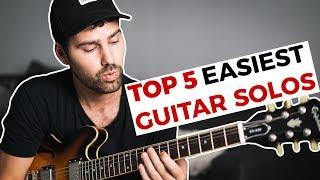 Top 5 | Best Easy Guitar Solos