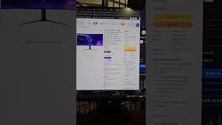 LG 45" OLED Widescreen monitor now on SALE!! $999 (41% off) #widescreenmonitor #gaming