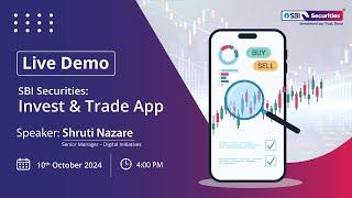 Your Ultimate Guide to SBI Securities: Invest & Trade App | Webinar