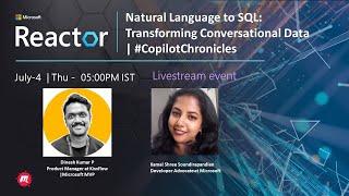 Natural Language to SQL: Transforming Conversational Data | #CopilotChronicles